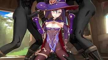 play Lewd slut mona genshin impact hentai sex compilation