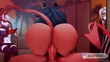 تشغيل ميلي ترتد على ديك moxxie