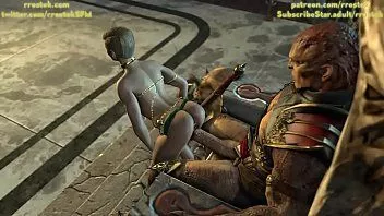 تشغيل Shao kahn واه الخضوع المحظية العبد 3D Mortal Kombat 11 الرسوم المتحركة
